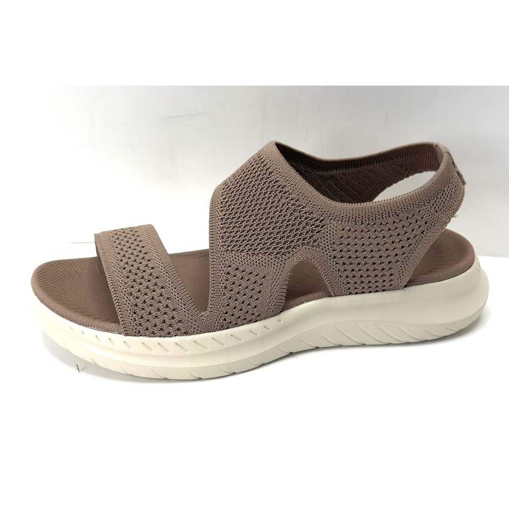 Easy Spirit Women Dailyn Lightweight Sporty Flat Sandals Light Brown Size 8M NWT - Picture 3 of 9